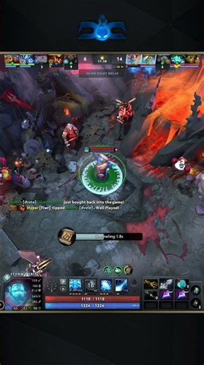 Buyback on Storm Spirit Dota 2 #Dota2