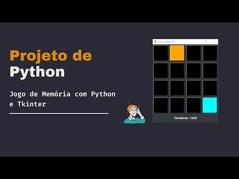 Como criar um Jogo de Memória com Python e Tkinter | Projeto em Python