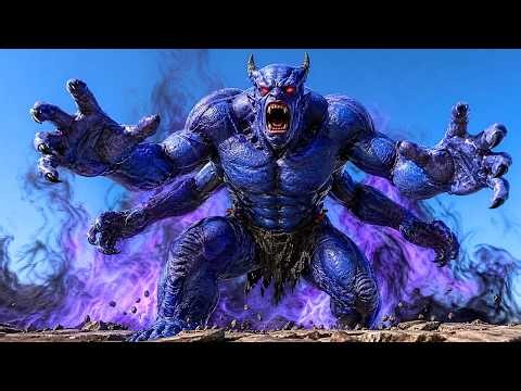 4 HANDED DEMON ATTACKED ME… I ALMOST DIED in Ark Pyria …(Day 15) | Dinosaur Game