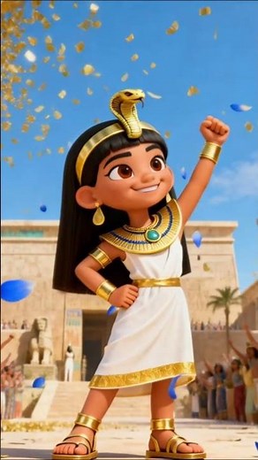 Kleopatra: Die klügste Königin Ägyptens mit 18 Jahren! #shorts
