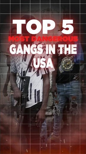 Dangerous Gangs USA #top5 #facts #mindblown