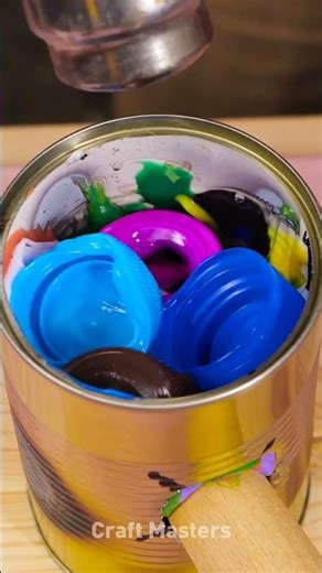 Transform Old Plastic into Your Own HAMMER Today! 😮 #DIY #SHORTS