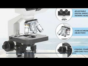 OMAX 40x-2000x LED Binocular Compound Lab Microscope Review
