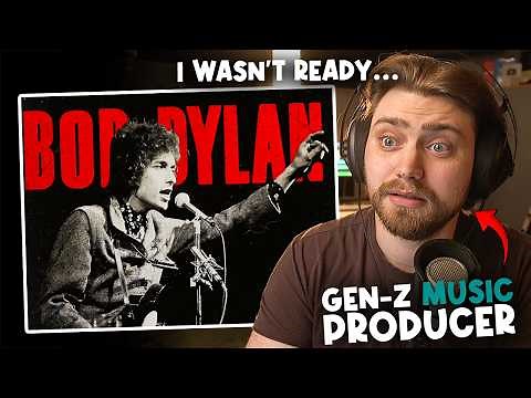 I've never listened to Bob Dylan... | Gen-Z Music Producer Reaction