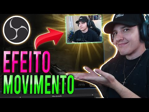 How to make MOTION EFFECT WebCam OBS Studio 2021