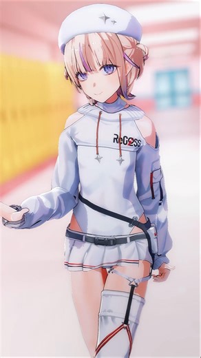 【 hololive MMD 】轟はじめ【Dunk】 #Dunk #mmd #轟はじめ #shorts