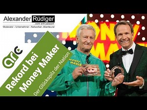 REKORD BEI MONEY MAKER! Sigi bei Alexander Rüdiger