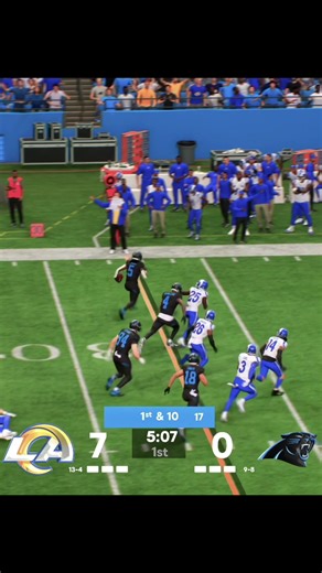 Panthers vs Rams Wild Card Preview in Madden 26