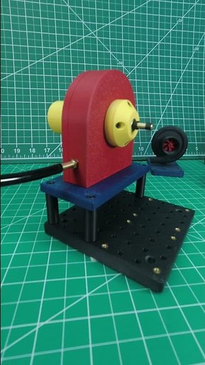 New Tombstone Steam Turbine Spooling Up. #3DPrint #Steam #Turbine #Engine #Arduino #R.P.M.