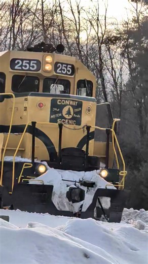 Conway Scenic Train, Conway, New Hampshire, 2 15 26 #thenaturenomad #train #conwayscenictrain #trainride #conwaynh | The Nature Nomad