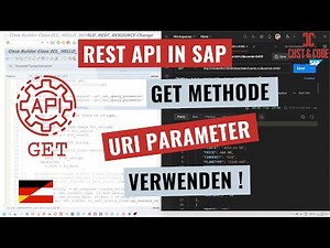 REST API in SAP - GET Methode und URI Parameter verwenden [deutsch]