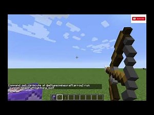 how to make a lightning arrow in minecraft