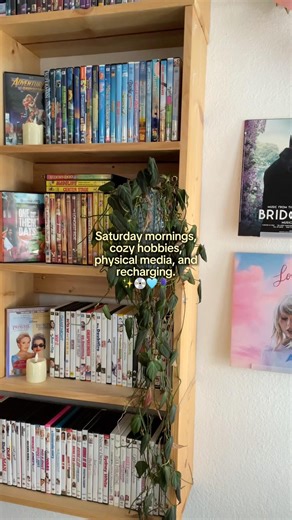 Saturday Mornings With Cozy Hobbies & Physical Media