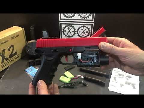 Showcase & Setup - Gelblastergun.com JinMing X2 Glock Gel Ball Blasters with Drum Mags & More!