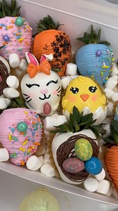 3.5K views · 126 reactions | Easter berries 凌諸 Customized sweets & treats located in San Benito, Tx! Message me if you’d like to place an order. • • • • • • • • • • • • • #smallbuisness #smallbusinessowner #lynettescreations #chocolatedipped #chocolatedippedstrawberries #easter #easterstrawberries | Lynette’s Creations | Facebook