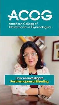 ACOG update on Evaluation of Postmenopausal Bleeding