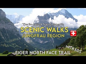 Switzerland Travel | Eiger 'North Face' Hike | Child Friendly Hikes in the Jungfrau Region