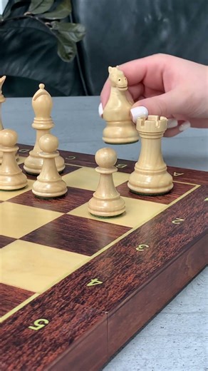 Solid Wood Chess Set That's Actually Perfect ✨ #chess #artisan