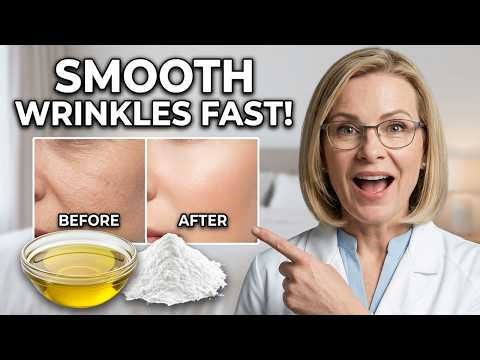 Senior Women: Mix Olive Oil With THIS Before Bed to Boost Collagen & Smooth Wrinkles Overnight