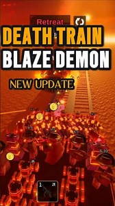TRAIN - BLAZE DEMON #roblox #gameshorts