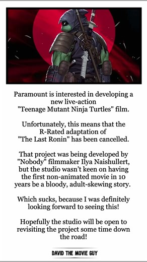 new Ninja Turtles movie in development