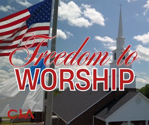 The freedom to worship God is not a privilege—it’s a God-given right. Christian Law Association stands with churches across America to ensure that right is never silenced. “Where the Spirit of the Lord is, there is liberty.” — 2 Corinthians 3:17b | Christian Law Association