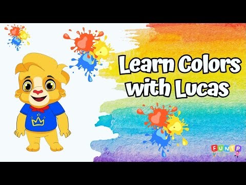 🎨 Learn Colors with Lucas 🌈 | Fun Color Learning for Kids | Educational Video for Babies 👶