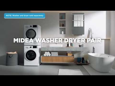 Midea Compact Front-Load Washer Machine 2.5 Cu.ft