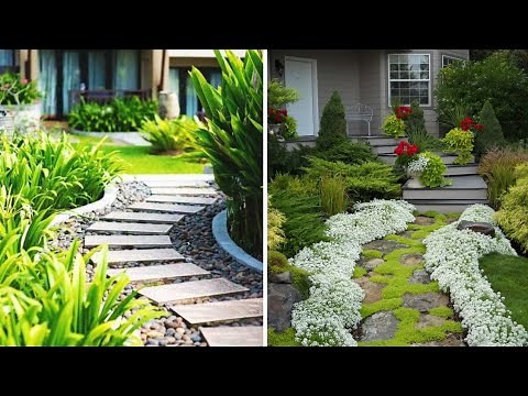 Transform Your Front Yard with Stunning Landscaping and Walkway Ideas