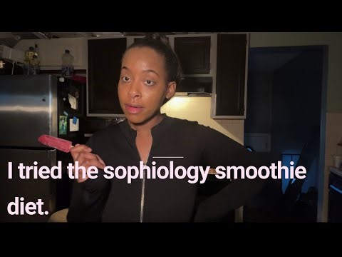 I Tried The Sophiology Smoothie Diet For 4 Days & Lost 5 LBS | Big Back Challenge