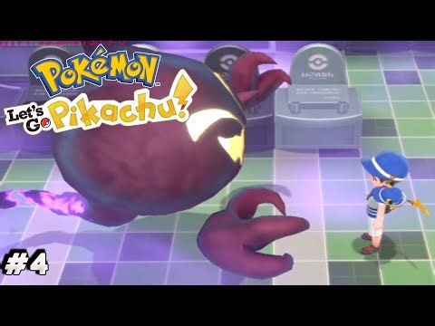 Pokémon Let's Go Pikachu! Gameplay Walkthrough - Part 4 (iOS, Android)