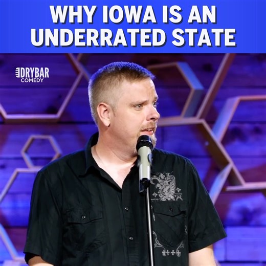 Iowa is an underrated state... Watch my full Dry Bar Comedy special at the link in my bio! #standupcomedy #jonniewcomedy #jonniew #Iowa | Jonnie W.