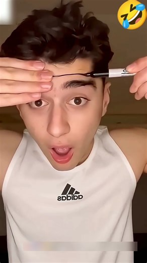 Jutti Meri Song 😍 Marker pen magic fail 😂🤣 #shorts #magic #juttimeri