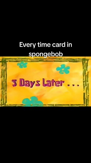Best Spongebob Time Cards Compilation