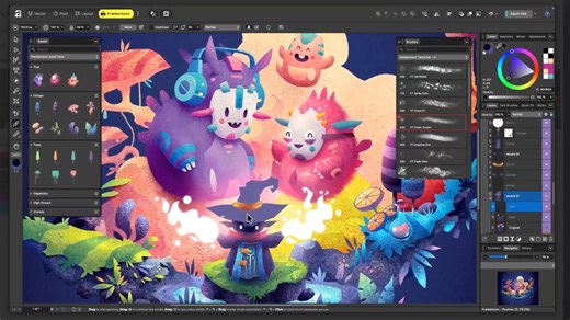 Affinity's entire suite goes completely free on Mac with new all-in-one app
