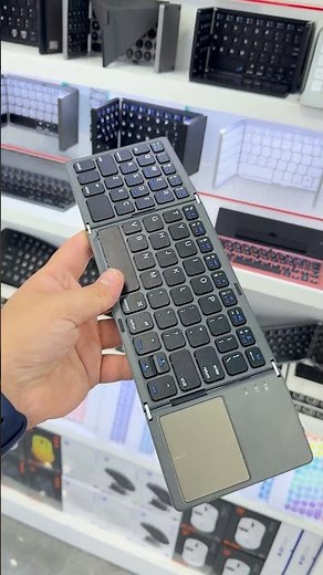 Turn Your Phone Into a Mini Laptop | Foldable Wireless Keyboard for Maximum Productivity