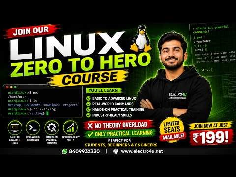 Linux From Zero to Hero – Self-Paced Program (Hands-On with Lifetime Access)
