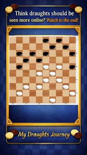 A Brutal Checkers Tactic