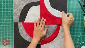 This block is a lot of fun. It's not only liberating but the end result is a beautiful modern block. I used layer cakes for this tutorial which makes the quilt a breeze and the layouts are many. With a set of 42 layer cakes you'll get a small quilt top 48" x 56". I used Michael Miller Fabrics Krystal layer cakes for a quick quilt. Full tutorial and fabric details: http://teresadownunder.com/?p=15971 | TeresaDownUnder