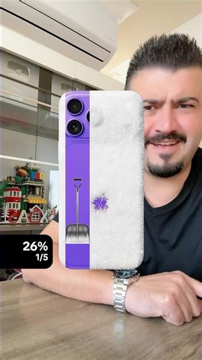 TUTORIAL Snow Clean Purple Iphone 17 Filter IQ #noads