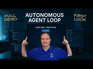 Autonomous AI Agent with Logic Apps Agent Loop: First Look & Demo
