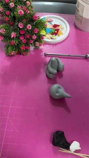 How to Make Elephant Cake Topper 🐘 #Shorts #YouTubeShorts #ShortsFeed #Trending #ViralVideo