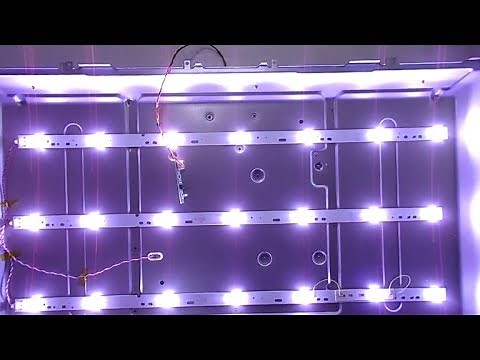 How to Open Panasonic LED TV and How to Check and Repair its Backlight - PART 2