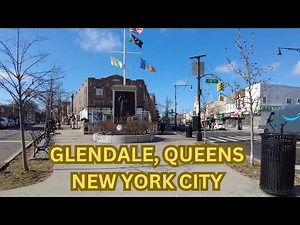 Life in Glendale, Queens. New York City Walking Tour 4K 2024