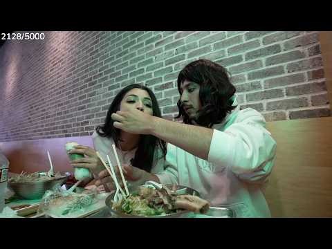 Santea Tries Out Chinese Food With Dano!