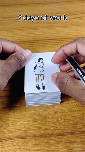 Jumpshot paper dance | artist version | #foryou #dance #flipbook #art #jumpshot