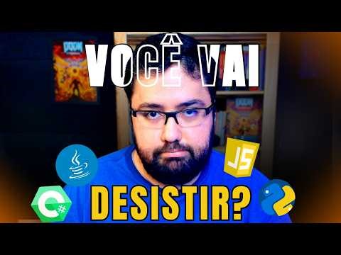 99.99% das pessoas vão fracassar na Programação