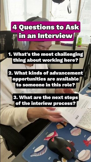 4 Questions to Ask in an Interview!