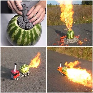 Never thought watermelons are this strong! We were sure they would explode 😱 | MetDaan DIY