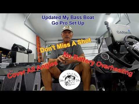 Bass Boat Go Pro Set Up - Constant Power & Camera Locations